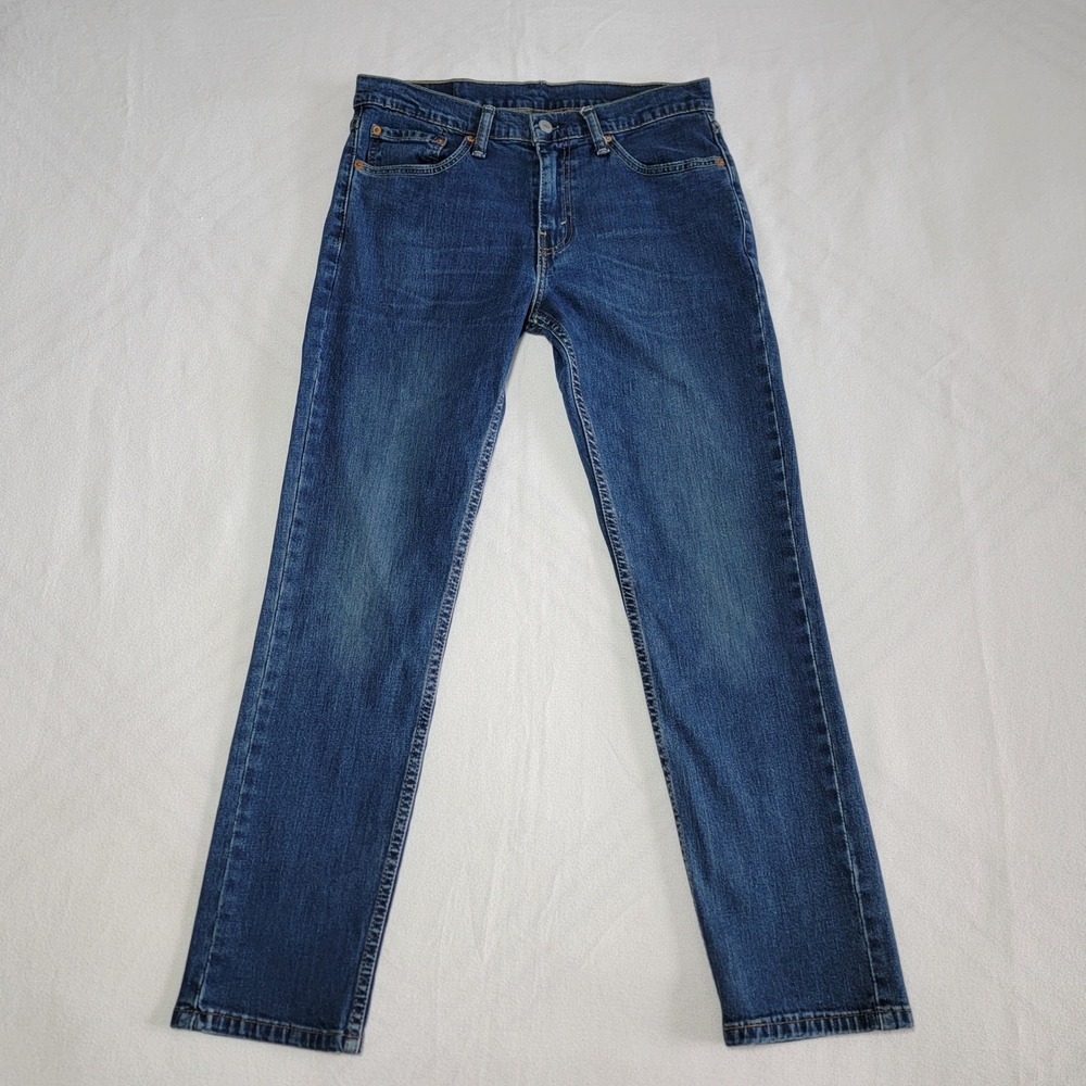 Levi's 511 Slim Fit Blue Jeans Men's W32 L30 Classic Americana Western Grunge